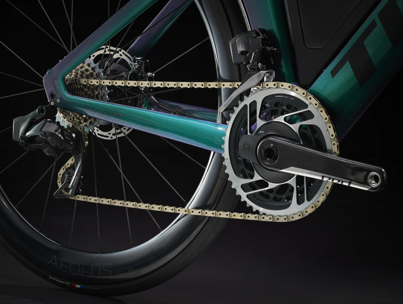 Trek Speed Concept SLR 9 eTap Time Trial/Triathlon Bike 2024 in Emerald Iris/Black-7